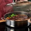 10-QTDeepSauteLifestyle3.jpg Hybrid Deep Sauté Pan with Lid. 10-QT