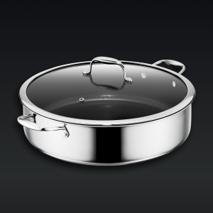10-QT_Deep_Saute_Ecommerce_Main.png Hybrid Deep Sauté Pan with Lid. 10-QT