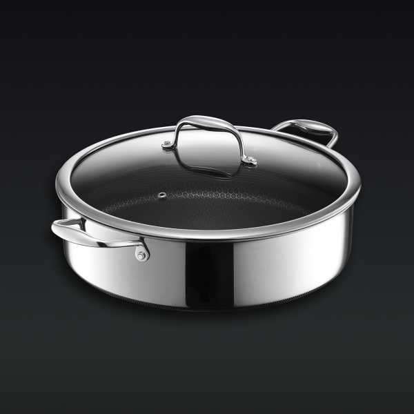 7-QT_Deep_Saute_Ecommerce_Main.png Hybrid Deep Saut Pan/Chicken Fryer with Lid. 7-Qt