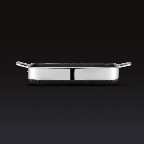 9x13RoastingPanwithRack4.jpg Hybrid Roasting Pan with Rack. 9 x 13