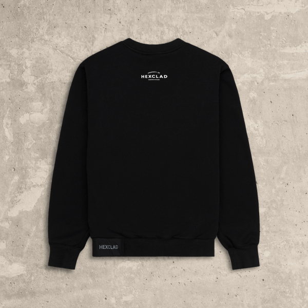 AP0401U-B-1.png Cursive Hexclad Unisex Crew Neck Sweatshirt