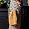 Eco Modern Apron (Classic Stripe. Forest)
