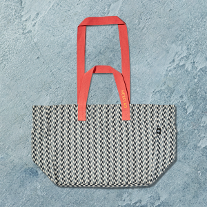 GrayChevron-1.png The Everything Everywhere Bag (Chevron-Slate)
