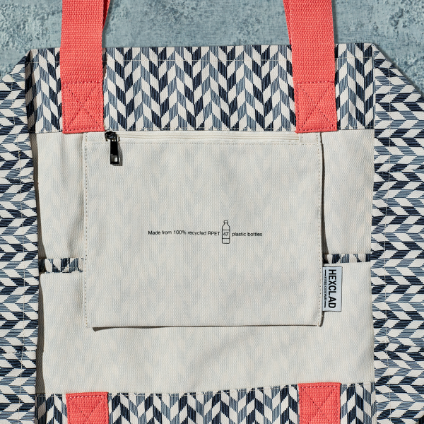 GrayChevron-3.png The Everything Everywhere Bag (Chevron-Slate)