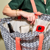 GrayChevron-5.png The Everything Everywhere Bag (Chevron-Slate)