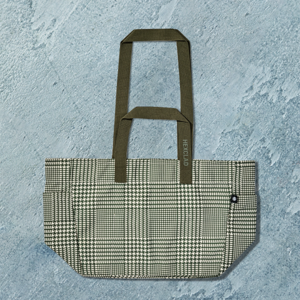 GreenHoundstooth-1.png The Everything Everywhere Bag (Azure)