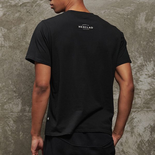 HEXCLAD_lifestyle_49.jpg Cursive HexClad Men's T-Shirt — S
