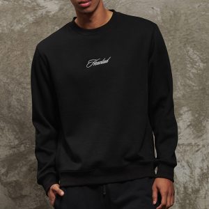 HEXCLAD_lifestyle_79.jpg Cursive Hexclad Unisex Crew Neck Sweatshirt — XS