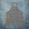 HOUNDSTOOTH_ONYX-1.png Eco Modern Apron (Houndstooth-Onyx)