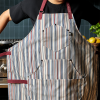 Eco Modern Apron (Hampton. Azure)
