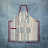 Eco Modern Apron (Hampton. Azure)