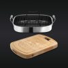 HexCladHybridRoastingandCuttingBoardSet_US_073124_RS.jpg Hybrid Roasting and Cutting Board Set