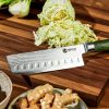 HexClad_05.08.24_25_SQUARE.jpg Damascus Steel Nakiri Knife. 6.5″ (Green)
