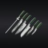 HexClad_6PCDamascusSteelKnifeSet_CTDS06-ST_Profile_Black.jpg Damascus Steel Knife Set. 6-pc (Espresso)