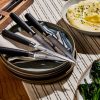 HexClad_6pcSteakKnifeSetEspresso_CTSTK06-EPW-ST_030526_KF_04-1.jpg Damascus Steel Steak Knife Set. 8-pc (Espresso)