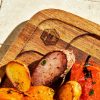 HexClad_BistecaBoard_05-29-24_KF_03.jpg Bistecca Plate Set. 4-pc