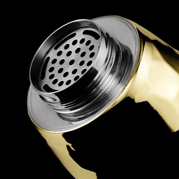HexClad Cocktail Shaker. 25 oz (Gold)