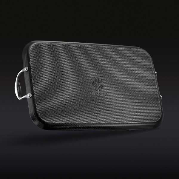 HexClad_DoubleGrillPan_AngledBottom.jpg Hybrid Double Burner Griddle