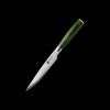 Damascus Steel Steak Knife Set. 4-pc (Green)