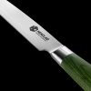 HexClad_GreenDamascusSteelSteakKnife6PCBoxedSet_CTSTK06-GPW-ST_Handle_Detail_Black_022426-1.jpg Damascus Steel Steak Knife Set. 4-pc (Green)