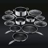 HexClad_Group_BLACK_a83f7e65-a1a5-4902-b168-7e441466ac3c.jpg Hybrid Pots & Pans Set. 12-pc