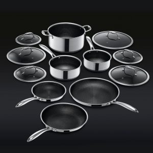 Hybrid Pots & Pans Set. 12-pc