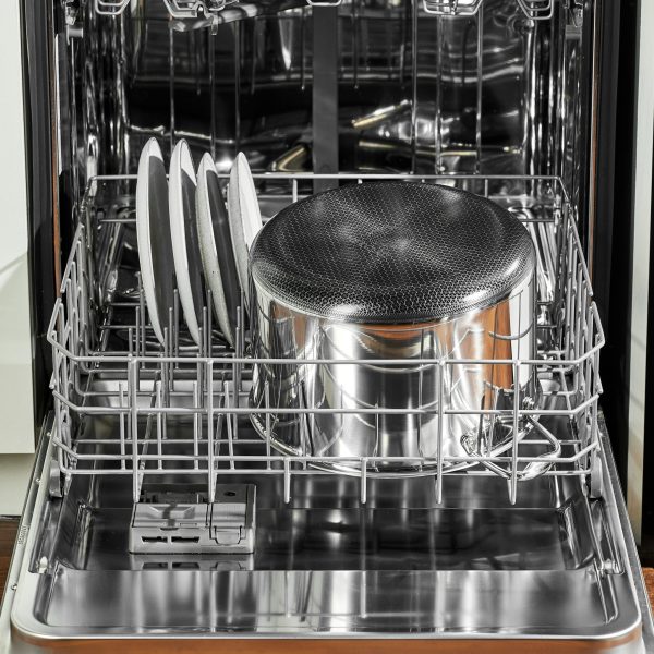 HexClad_Hybrid10QtStockPot_CWPTLD10-C_Dishwasher_050624_01_SQUARE.jpg Hybrid Stock Pot with Lid. 10-Qt