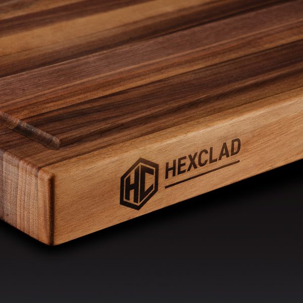 HexClad_LargeWalnutBoardV2_KWWB24-V2_Detail_Logo_Black_0225_AG-1.jpg Walnut Cutting Board. Large