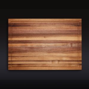 HexClad_LargeWalnutBoardV2_KWWB24-V2_Overhead_Black_0225_AG-1.jpg Walnut Cutting Board. Large