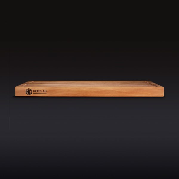 HexClad_LargeWalnutBoardV2_KWWB24-V2_Profile_Black_0225_AG.jpg Walnut Cutting Board. Large