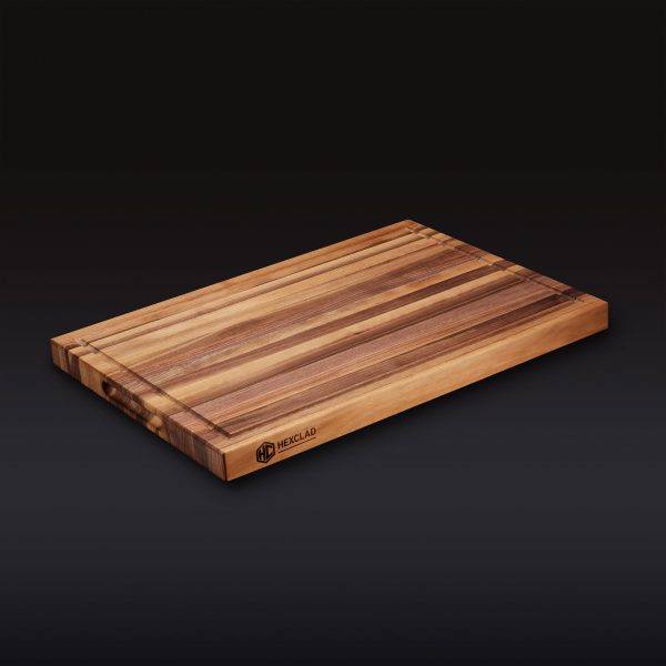 HexClad_LargeWalnutBoardV2_KWWB24-V2_Side_Black_0225_AG-1.jpg Walnut Cutting Board. Large