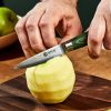 HexClad_ParingKnife_CTPK35_050824_KF_04-1.jpg Damascus Steel Paring Knife. 3.5 (Green)