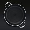 Hexclad_10QTPot_Overhead_BLACK.jpg Hybrid Stock Pot with Lid. 10-Qt