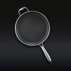 Hexclad_12InchPan_Overhead_Body_BLACK.jpg Hybrid Deep Sauté Pan with Lid. 5.5-Qt