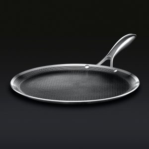 Hexclad_12inchGriddle_34_EdgeandCenter_BLACK.jpg Hybrid Griddle Pan. 12"