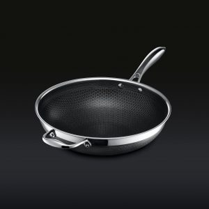 Hexclad_12inchWok_34NoLID_BLACK.jpg Hybrid Wok. 12″