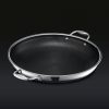 Hexclad_14inchPan_34NoLID_BLACK.jpg Hybrid Fry Pan with Lid. 14″