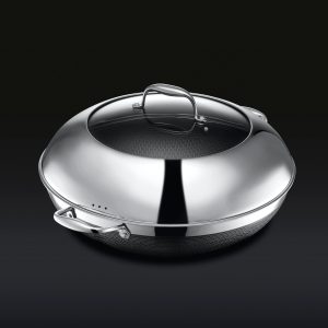 Hybrid Wok with Lid. 14″