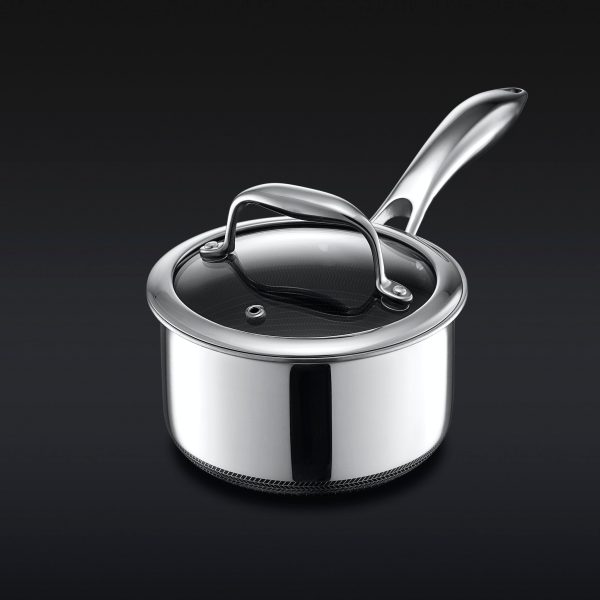 Hybrid Saucepan with Lid. 1-Qt