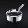 Hybrid Saucepan with Lid. 1-Qt