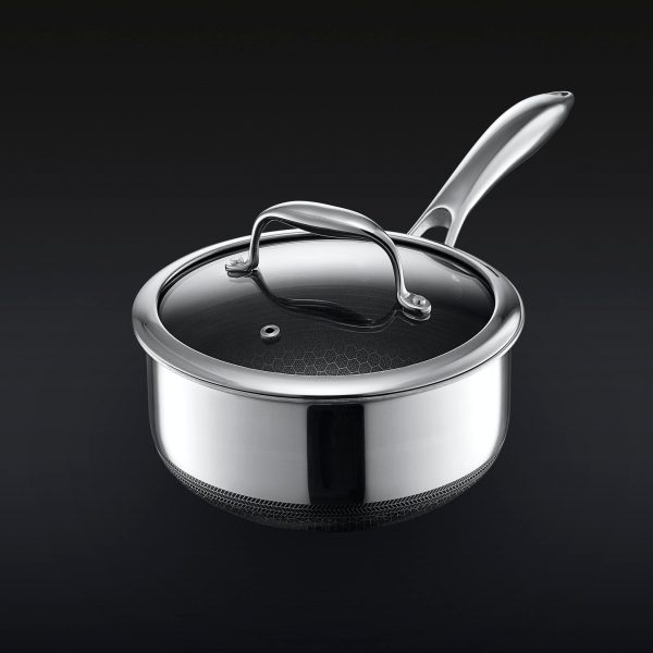 Hybrid Saucepan with Lid. 1-Qt