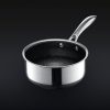 Hexclad_2QTPot_34_NoLID_BLACK.jpg Hybrid Saucepan With Lid. 2-Qt