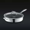 Hexclad_45QtPan_34View_LidON_BLACK.jpg Hybrid Deep Sauté Pan with Lid. 4.5-Qt