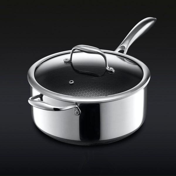 Hybrid Saucepan with Lid. 1-Qt