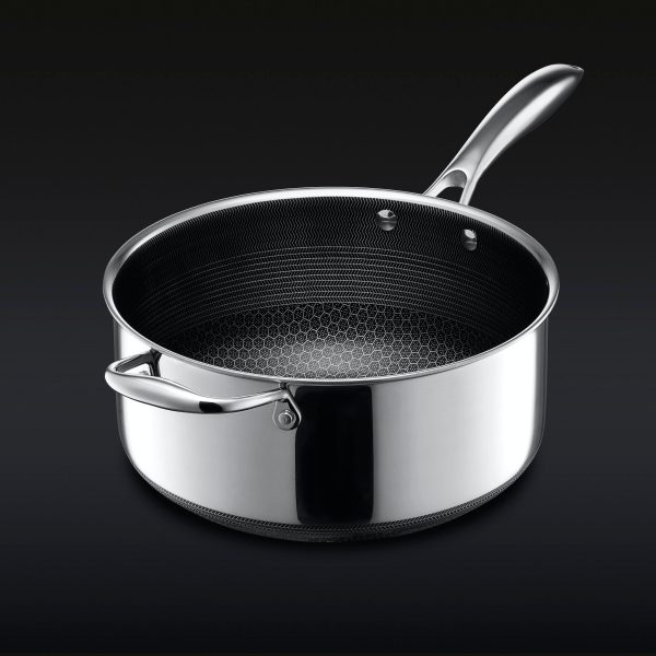 Hybrid Saucepan with Lid. 5-Qt