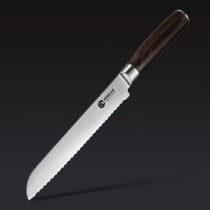Hexclad_BreadKnife_34_1.jpg Damascus Steel Serrated Bread Knife. 8″ (Espresso)