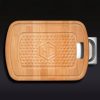 Hexclad_CuttingBoard_Overhead_Front_BLACK.jpg Hybrid Carving and Roasting Set