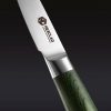 Hexclad_ParingKnife_Detail2.jpg Damascus Steel Paring Knife. 3.5″ (Green)