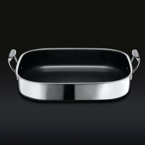 Hexclad_RoastingPan_34_NoRACK_BLACK.jpg Hybrid Roasting Pan with Rack