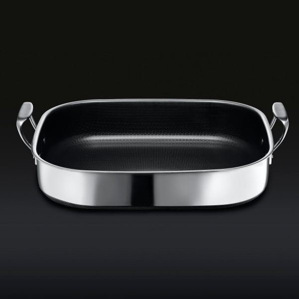 Hexclad_RoastingPan_34_NoRACK_BLACK.jpg Hybrid Roasting Pan with Rack